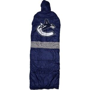 Vancouver Canucks NHL Poler Outdoor Sleeping Bag Napsack Reversible Adult Large